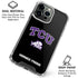 Texas Christian University TCU Horned Frogs Logo iPhone 16 Pro Clear Case